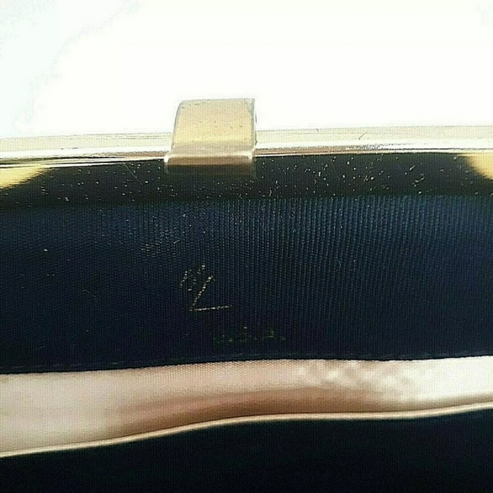 Vintage Mid Century Clutch Purse HL Harry Levine - Picture 4 of 5